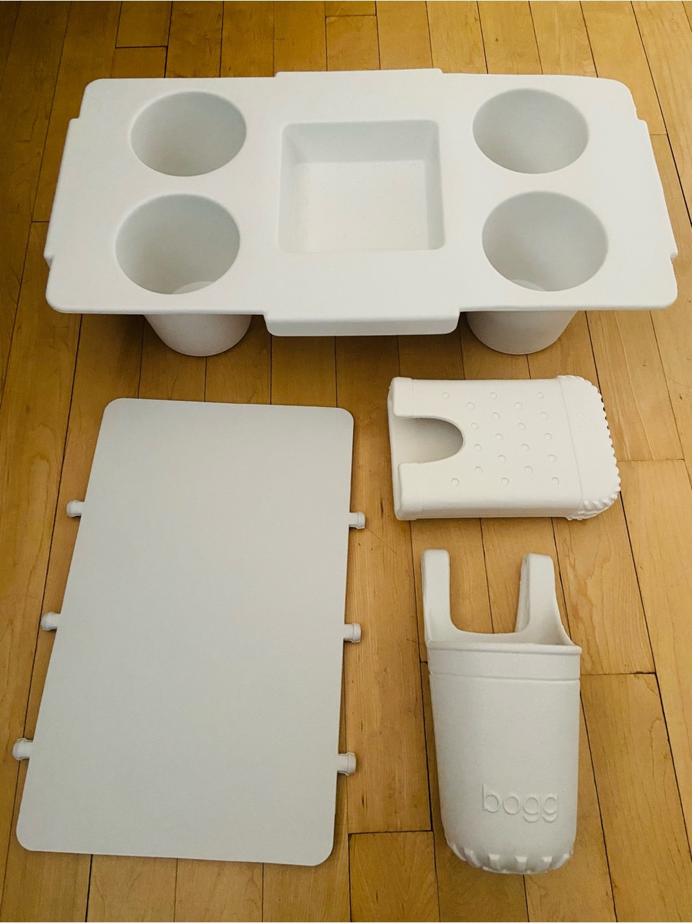BOGG BAG Accessories: Organizer Tray Cover, Divider Panel, Phone and Cup Holders